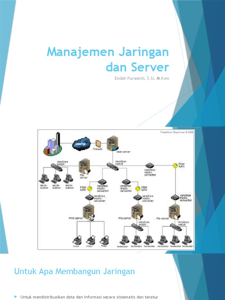 Manajemen Jaringan Dan Server | PDF | Bisnis | Komputer