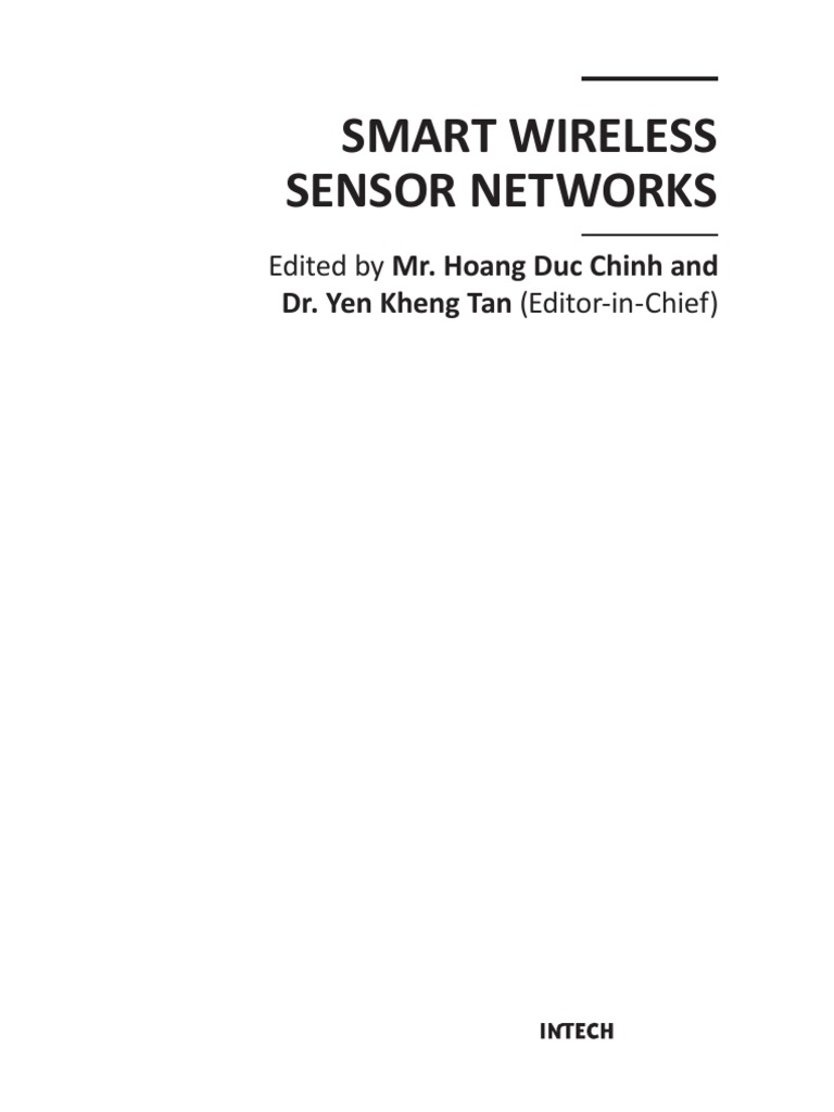 Smart WireleSS SenSor NetWorkS | PDF