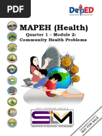 MAPEH (Health) : Quarter 1 - Module 2: Community Health Problems