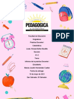 Informe de La Practica Docente I