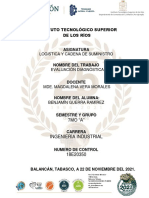 Benjamín Guerra Ramírez - Evaluación Diagnostica