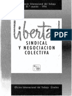Libertad Sindical y Negociación Colectiva - OIT