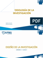 Metodología de investigación: fases del diseño y planteamiento del problema