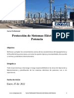 Curso Profesional - Protección de Sistemas de Potencia