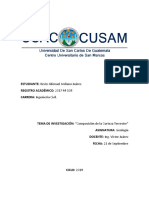 Composición de La Corteza Terrestre