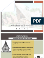 7 - Arsitektur Batak & Toraja