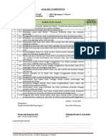 Analisis Kompetensi Kimia Sma Kelas 10