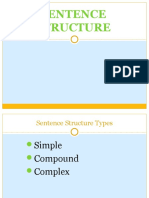 02 Sentence - Types - SimpleCompoundComplex