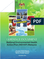 Guidance Document: National Environmental Health Action Plan (NEHAP) Malaysia