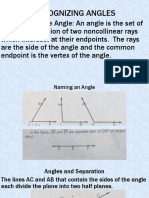 Recognizing Angles