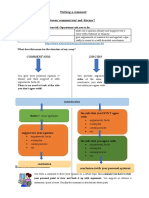 How To Write A Comment