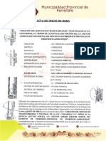 Acta de Inicio de Plazo de Ejecución