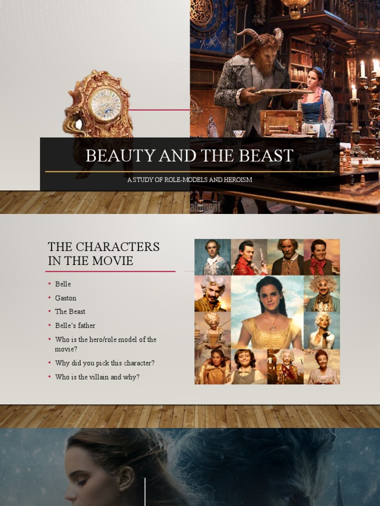 Beauty and The Beast PDF Hero Psychological Concepts