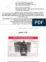 Zenith 12 XP camera instructions