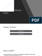 Chapter 1(II) Engineering Ethical Cases
