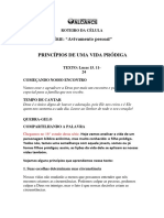 Princípios de uma vida pródiga: escolhas, relacionamentos e conformismo