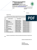 PEMERINTAH KOTA PALEMBANG Jadwal Bias TD DT