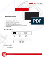 DS-D5024FN 23.8" Led Monitor: Features and Functions