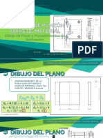 PLACA GUÍA DE PUNZÓN Y MATERIAL - Dibujo de Plano y Proceso de Fabricación