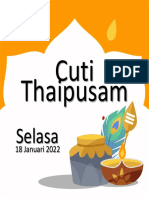 Label Cuti Thaipusam