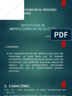 Sesión 7 - Excepción de Improcedencia de Acción