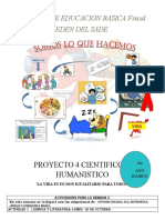 23 Proyecto 4 Semana 3 Del 18 Al 22 de Octubre, Cuarto Grado