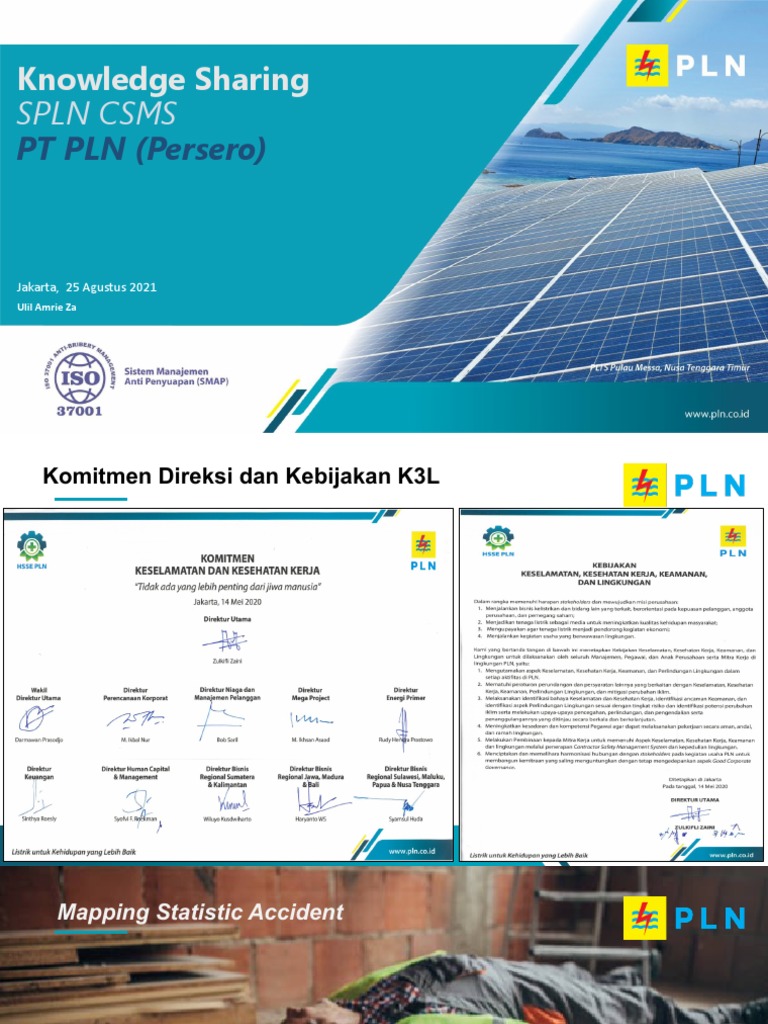 Sistem Manajemen Keselamatan Kontraktor | PDF | Bisnis