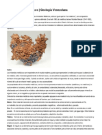 Los Minerales Metálicos - Geología Venezolana