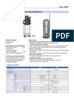 Submersible Pumps For Water Pit: Applications Features