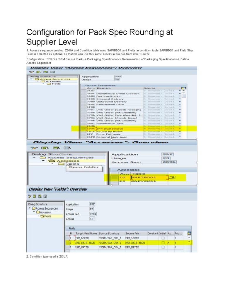 Pack Spec Rounding Configuration Guide | PDF | Technology & Engineering