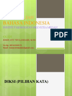 Diksi (Pilihan Kata)