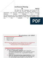 Module - 5 Enterprise Resource Planning