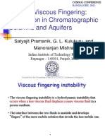 COMSOL Conference Viscous Fingering Model