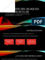 Reversion Del Bloqueo Neuromuscular