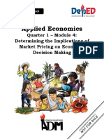 ABM Applied Economics Module 4 Evaluating The Viability and Impacts of Business On The Community
