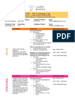 Learning Log - Consultation 1 30-10-21