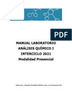 Manual Laboratorio Análisis Químico I Interciclo 2021 Modificado (1)