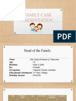 Family Case Presentation