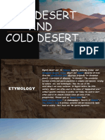 Hot and Cold Desert