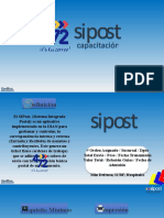 Guía instalación y uso SIPost DIAN  caracteres