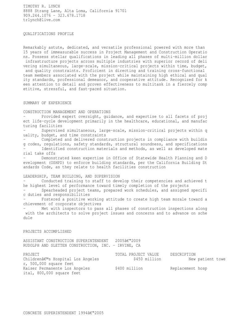 Assistant Superintendent Engineering Technology Free 30day Trial