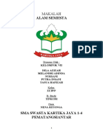 makalah alam semesta