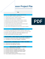 Sauce & Spoon Tablet Project Plan