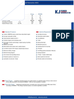 Diesel Genset Powered by SDEC: Generating Rates Prime