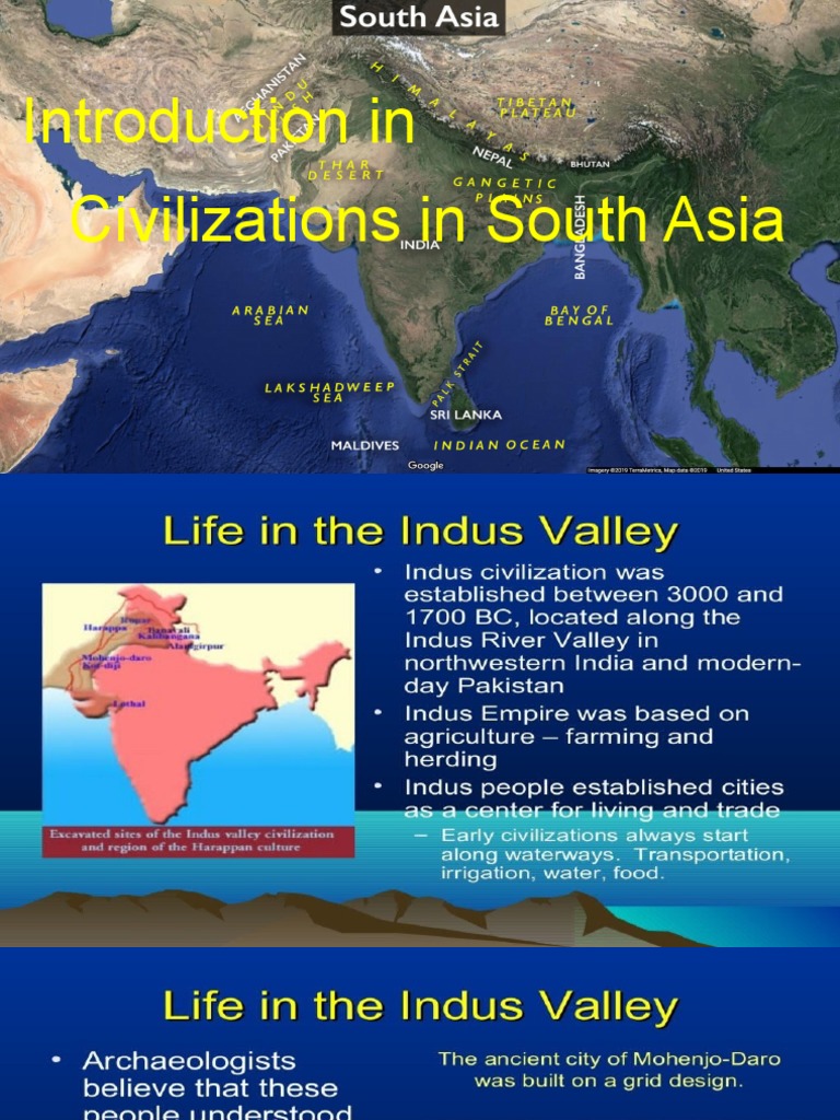 Civilizations in South Asia Introduction | PDF