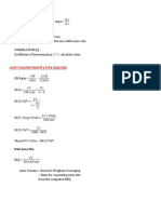 Y A+bx B Yh Yl XH XL y X: Cost-Volume-Profit (CVP) Analysis