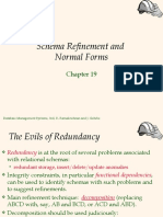 Schema Refinement and Normal Forms: Database Management Systems, 3ed, R. Ramakrishnan and J. Gehrke 1