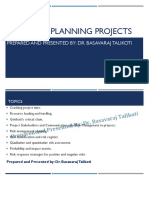 Module 4. Planning Projects - PM