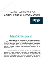 Useful Websites of Agricultural Information