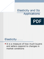 Elasticity and Its Applications